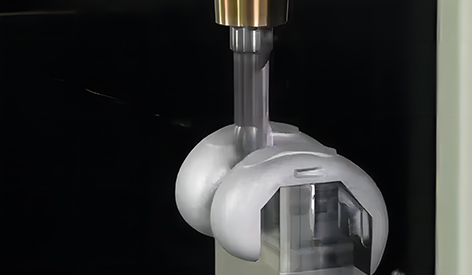Knee bone 5-axis CNC machining