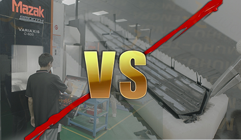 CNC machining vs vacuum casting