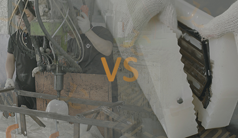 Vacuum casting VS Reaction injection molding process differences.